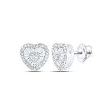 Load image into Gallery viewer, Round Diamond Earrings 1/4 Cttw - Splendid Jewellery