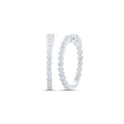 Diamond Hoop Earrings with Natural Sparkle Gift Edition - Splendid Jewellery