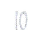 Diamond Hoop Earrings with Natural Sparkle Gift Edition - Splendid Jewellery