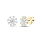 Round Diamond Earrings 1/3 Cttw - Splendid Jewellery