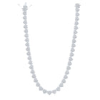 10K White Gold Round Diamond Fashion Necklace(18 Inch) 8 1/2 Cttw - Splendid Jewellery