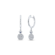 Load image into Gallery viewer, 14K White Gold Gift - Ready Diamond Earrings Gift Edition - Splendid Jewellery
