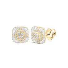 Load image into Gallery viewer, 10K Yellow Gold Elegant Earrings with Diamond - Splendid Jewellery
