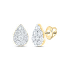 10K Yellow Gold Gift - Ready Diamond Earrings Gift Edition - Splendid Jewellery