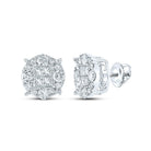 Diamond Earrings in 14K White Gold Gift Edition - Splendid Jewellery