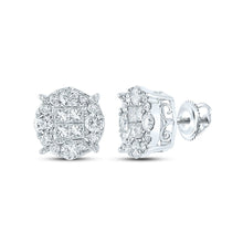Load image into Gallery viewer, Diamond Earrings in 14K White Gold Gift Edition - Splendid Jewellery