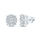 Diamond Earrings in 14K White Gold Gift Edition - Splendid Jewellery