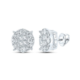 Diamond Earrings in 14K White Gold Gift Edition - Splendid Jewellery