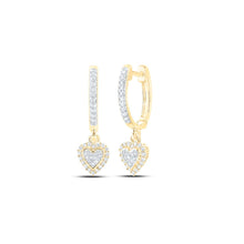 Load image into Gallery viewer, 10K Yellow Gold Elegant Earrings with Diamond Gift Edition - Splendid Jewellery
