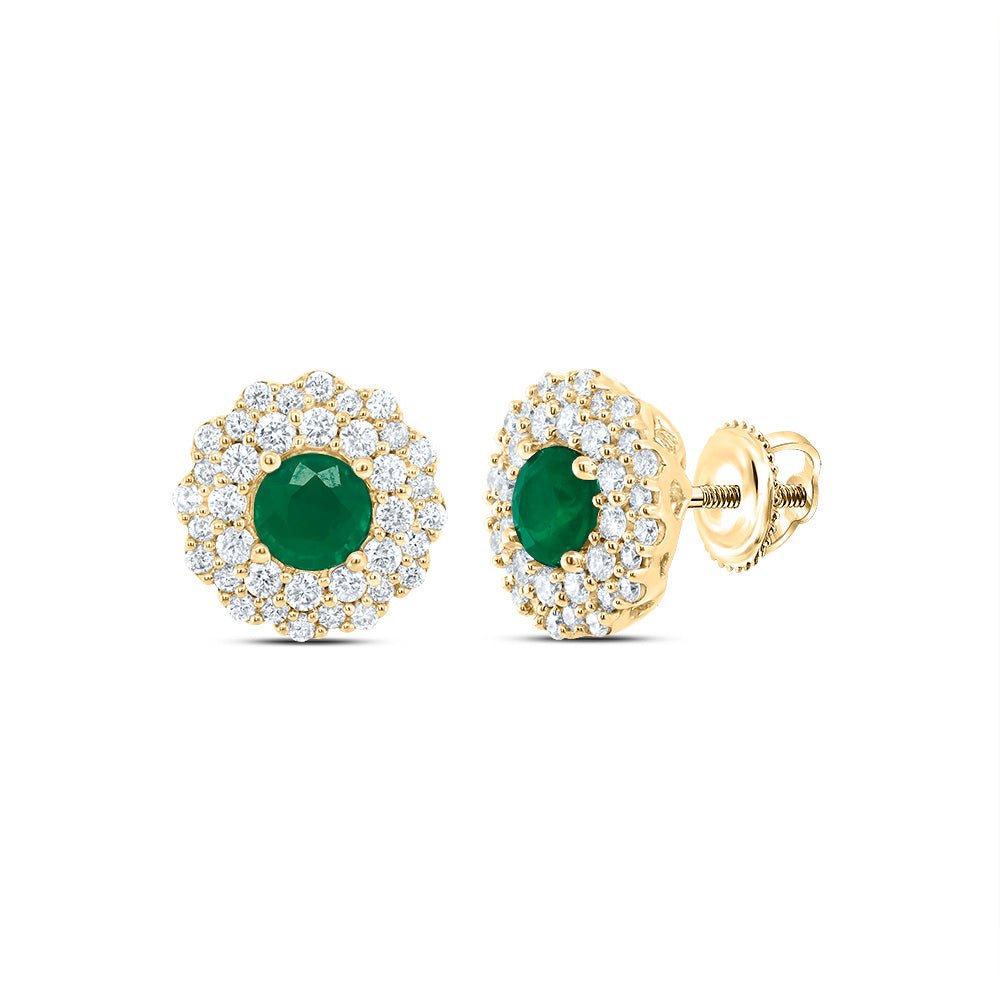 Diamond Earrings 1/2 Cttw with Elegant Styling - Splendid Jewellery
