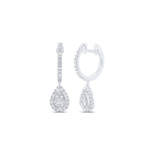 Load image into Gallery viewer, Diamond Hoop Earrings with Natural Sparkle with Natural Sparkle - Splendid Jewellery
