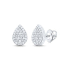 Diamond Stud Earrings with Natural Sparkle with Elegant Styling - Splendid Jewellery