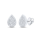 Diamond Stud Earrings with Natural Sparkle with Elegant Styling - Splendid Jewellery