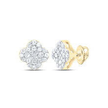 Load image into Gallery viewer, 10K Yellow Gold Diamond Earrings with Natural Sparkle - Splendid Jewellery