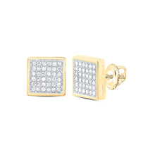 Load image into Gallery viewer, Diamond Earrings in 10K Yellow Gold with Natural Sparkle - Splendid Jewellery