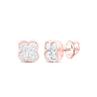 Diamond Earrings in 10K Rose Gold Gift Edition - Splendid Jewellery