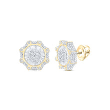 Load image into Gallery viewer, 10K Yellow Gold Elegant Earrings with Diamond with Natural Sparkle - Splendid Jewellery