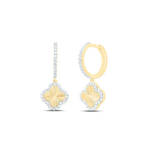Load image into Gallery viewer, Diamond Earrings in 10K Yellow Gold with Natural Sparkle - Splendid Jewellery