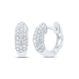 Diamond Earrings 3/8 Cttw - Splendid Jewellery