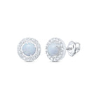Opal Stud Earrings with Natural Sparkle - Splendid Jewellery