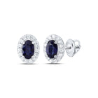 Blue Sapphire Fine Jewellery Stud Earrings Gift Edition - Splendid Jewellery