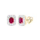 Ruby Stud Earrings with Natural Sparkle Gift Edition - Splendid Jewellery