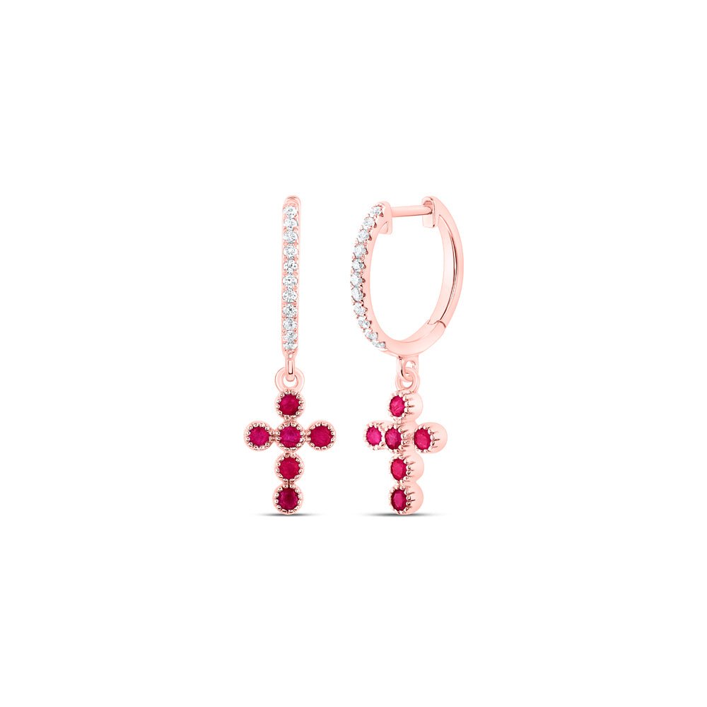 Ruby Earrings with Natural Sparkle Gift Edition - Splendid Jewellery