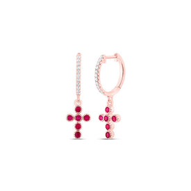 Ruby Earrings with Natural Sparkle Gift Edition - Splendid Jewellery