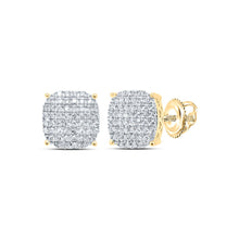 Load image into Gallery viewer, 10K Yellow Gold Gift - Ready Diamond Earrings with Fine Detail - Splendid Jewellery