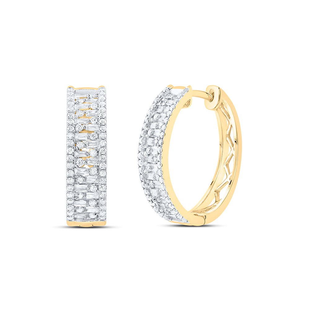 Diamond Hoop Earrings with Natural Sparkle Gift Edition - Splendid Jewellery