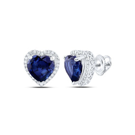 Blue Sapphire Earrings with Natural Sparkle - Splendid Jewellery