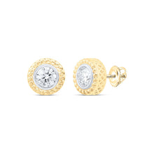 Load image into Gallery viewer, Diamond Stud Earrings 1/2 Cttw with Fine Detail - Splendid Jewellery