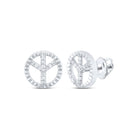 Diamond Earrings in 10K White Gold Gift Edition - Splendid Jewellery