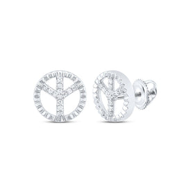 Diamond Earrings in 10K White Gold Gift Edition - Splendid Jewellery