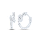 Diamond Hoop Earrings with Natural Sparkle with Elegant Styling - Splendid Jewellery
