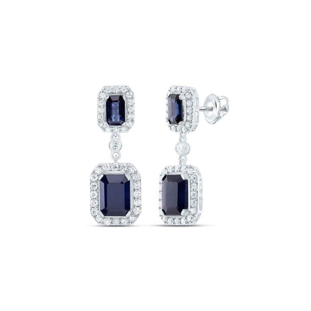 Blue Sapphire Fine Jewellery Earrings Gift Edition - Splendid Jewellery