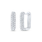 Diamond Hoop Earrings 5/8 Cttw Gift Edition - Splendid Jewellery