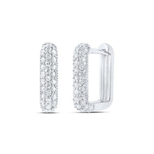 Load image into Gallery viewer, Diamond Hoop Earrings 5/8 Cttw Gift Edition - Splendid Jewellery
