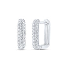 Diamond Hoop Earrings 5/8 Cttw Gift Edition - Splendid Jewellery