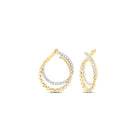 Diamond Fine Jewellery Hoop Earrings with Natural Sparkle - Splendid Jewellery