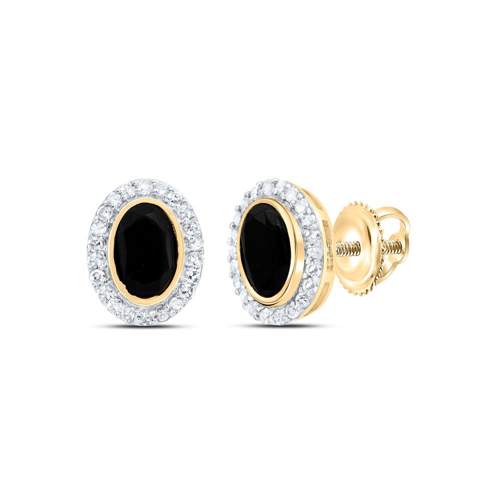 Diamond Earrings in 10K Yellow Gold Gift Edition - Splendid Jewellery