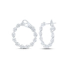 Diamond Earrings 1 5/8 Cttw - Splendid Jewellery