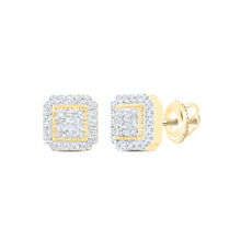Load image into Gallery viewer, 10K Yellow Gold Gift - Ready Diamond Earrings with Elegant Styling - Splendid Jewellery