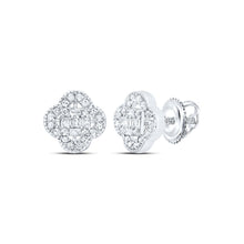 Load image into Gallery viewer, Baguette Diamond Earrings 3/8 Cttw - Splendid Jewellery