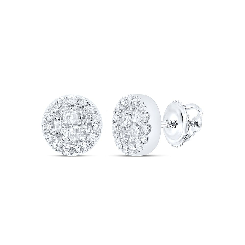 Diamond Earrings in 10K White Gold Gift Edition - Splendid Jewellery