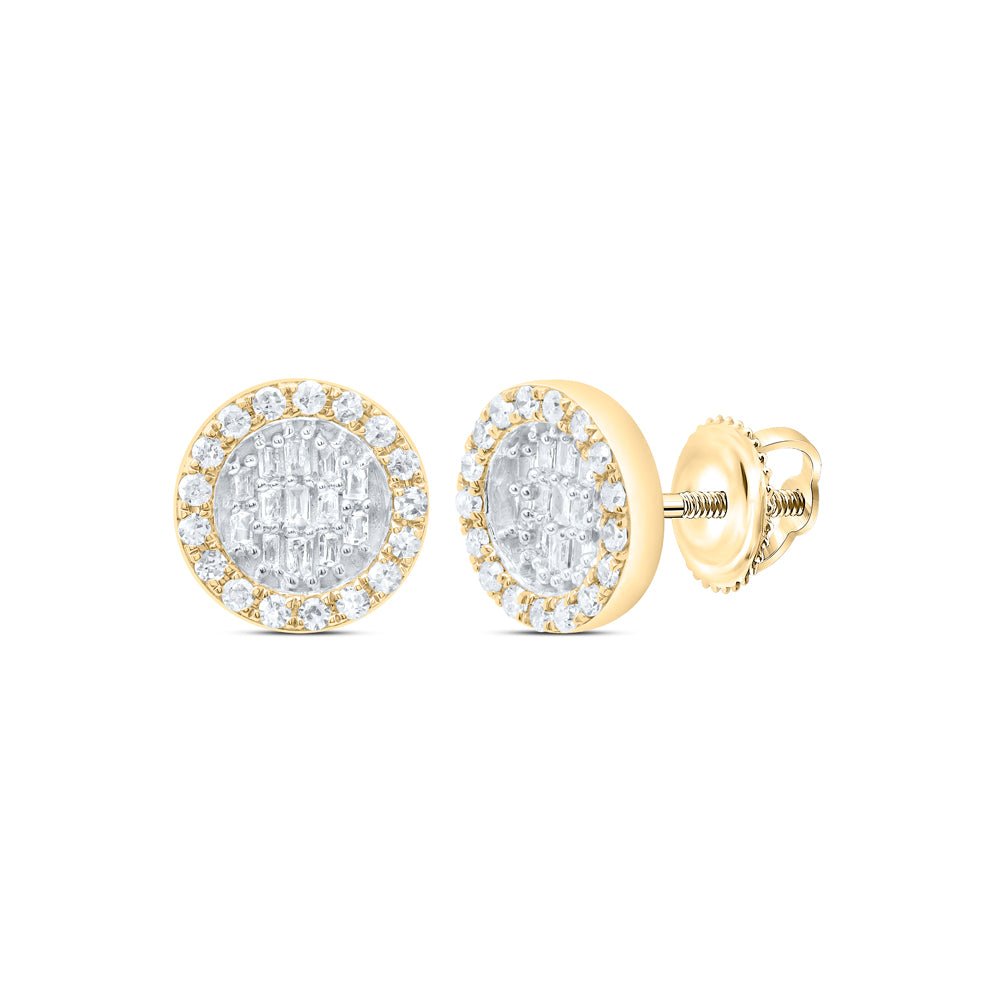 10K Yellow Gold Gift - Ready Diamond Earrings Gift Edition - Splendid Jewellery