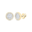 10K Yellow Gold Gift - Ready Diamond Earrings Gift Edition - Splendid Jewellery