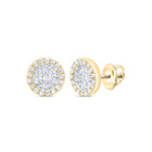 10K Yellow Gold Gift - Ready Diamond Earrings Gift Edition - Splendid Jewellery