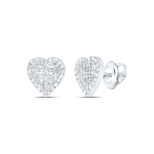 Load image into Gallery viewer, Baguette Diamond Earrings 1/2 Cttw - Splendid Jewellery