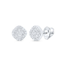 Load image into Gallery viewer, 10K White Gold Luxury Diamond Earrings Gift Edition - Splendid Jewellery